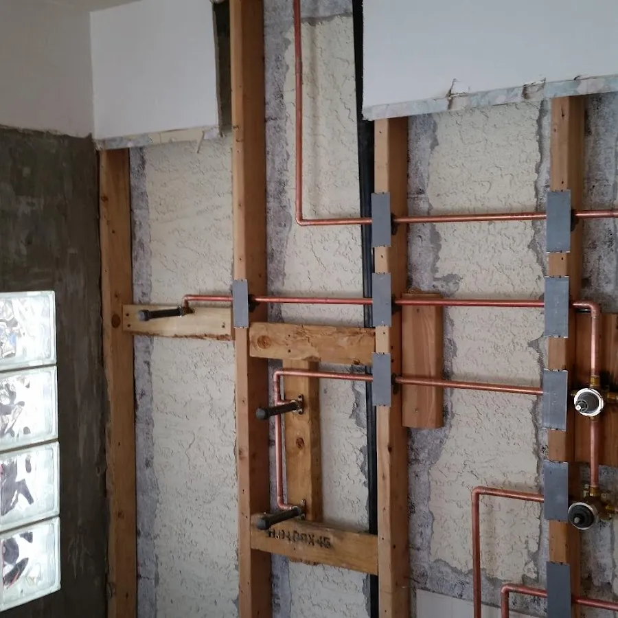 Copper pipe installation for Repiping in Burkburnett
