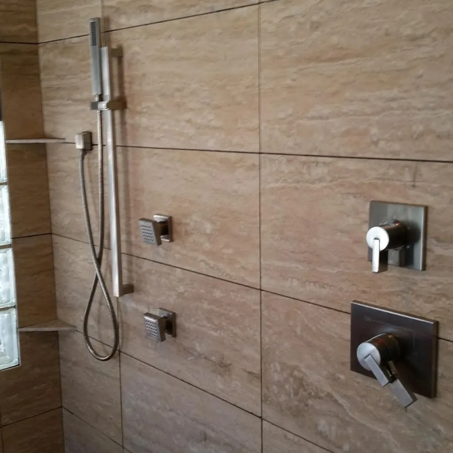Shower fixture installation for Water Heater Replacement in Burkburnett